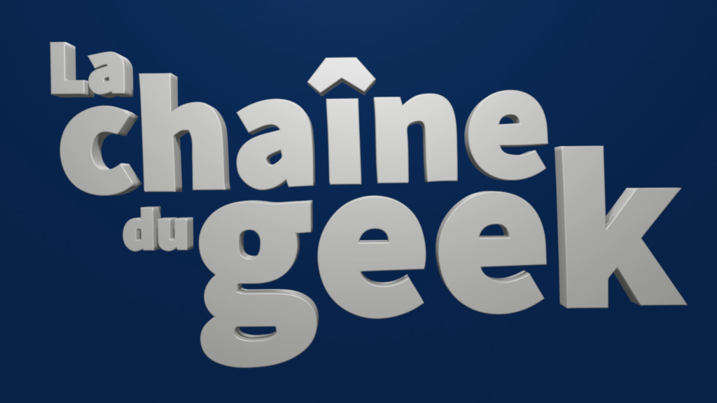 Logo 3D La chaîne du geek 3